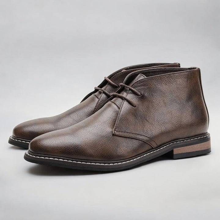 Henrik ™ | Premium Leather Chukka Boots