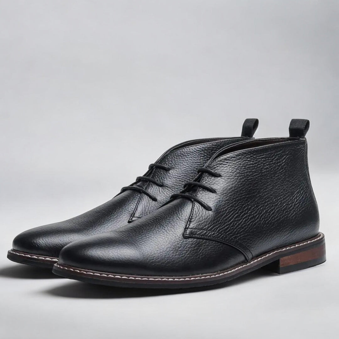 Henrik ™ | Premium Leather Chukka Boots