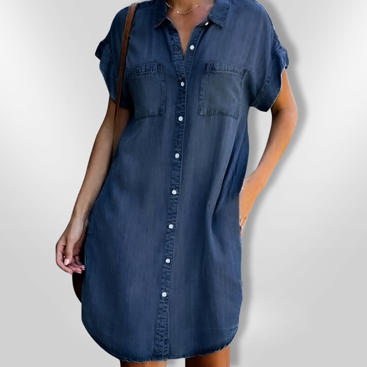 Kristen™ | Summer Denim Dress