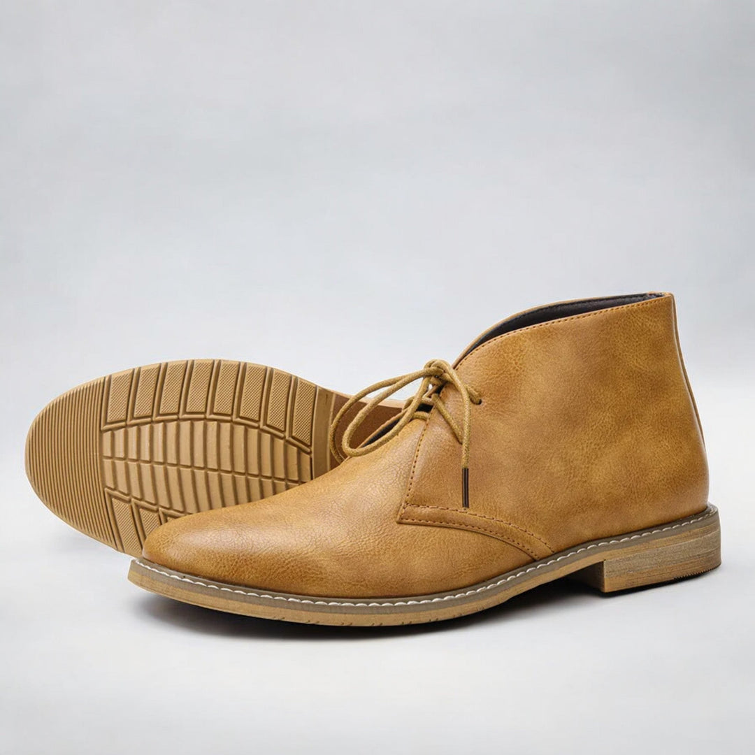 Henrik ™ | Premium Leather Chukka Boots