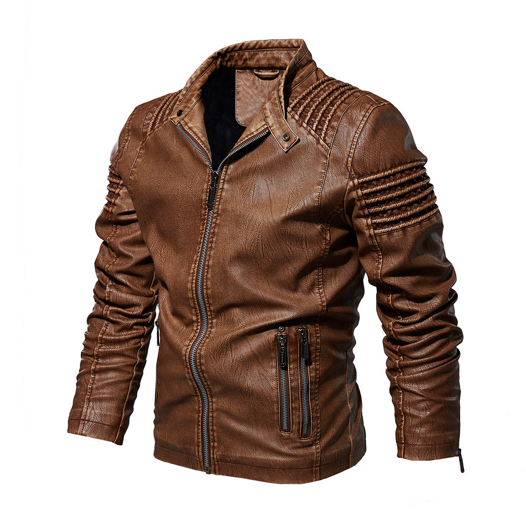 Martin ™ | Premium Quilted Leather Jacket