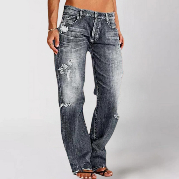 Chelsea™ | Loose Wide-Leg Denim Jeans