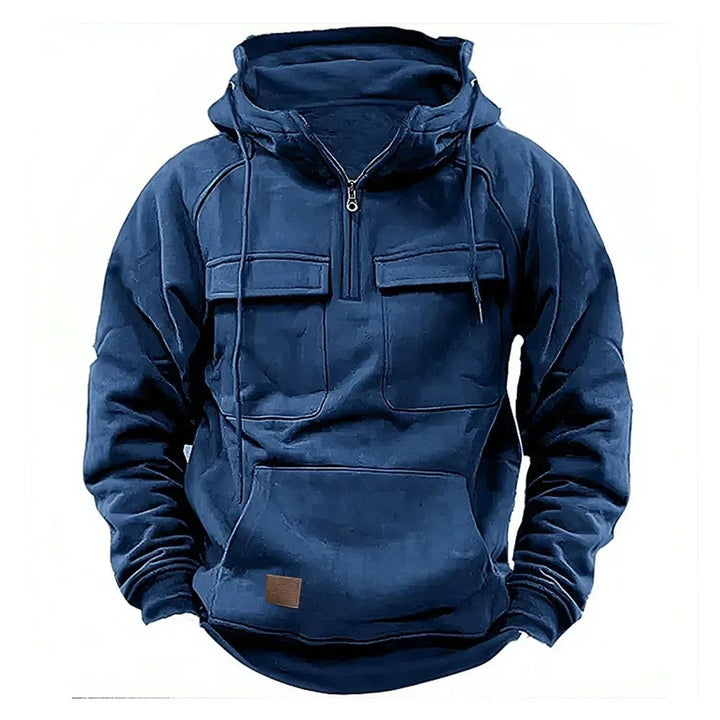 Heino ™ | Stylish Zip-Up Utility Hoodie