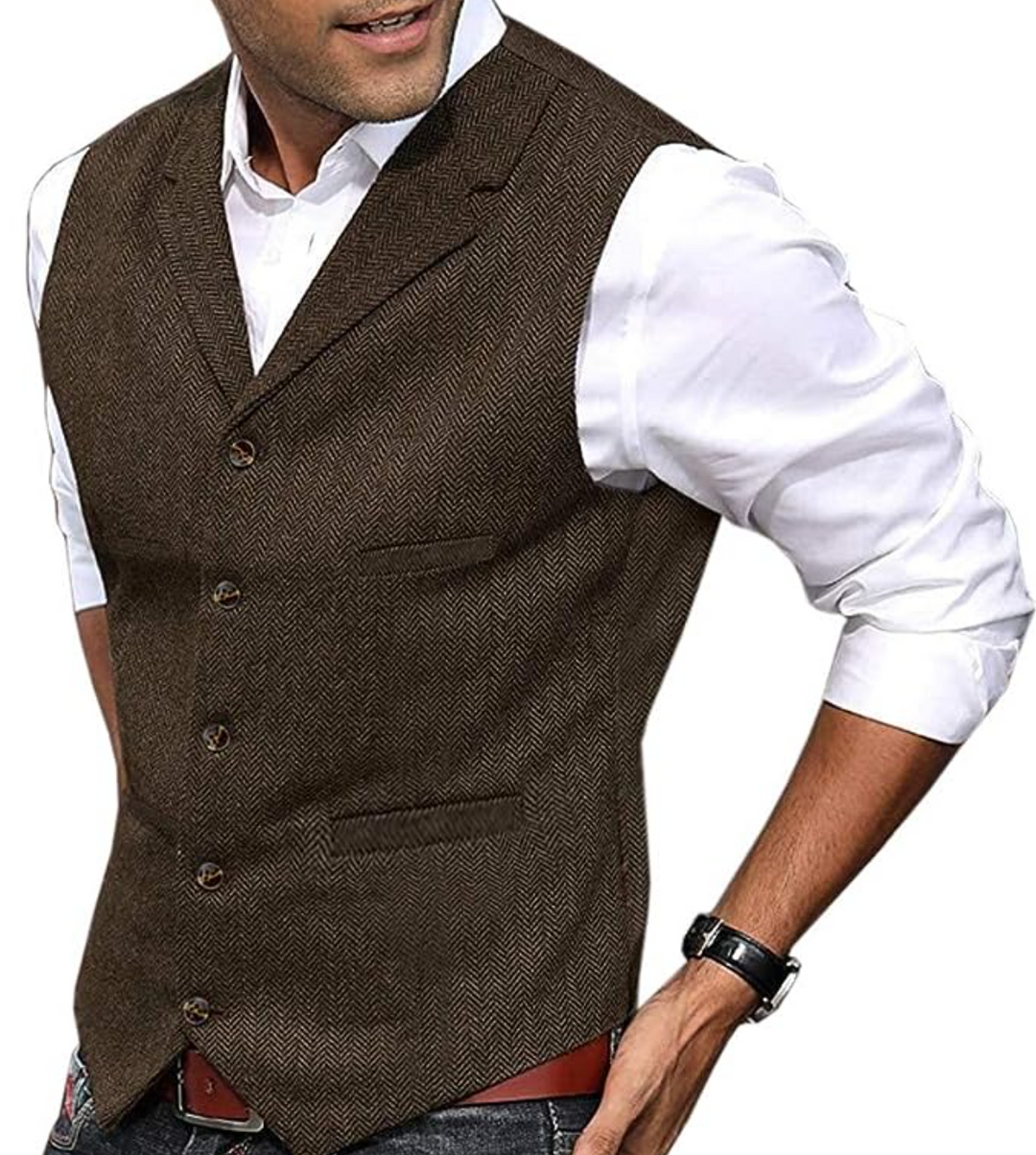 Anders™ | Stylish Tailored Button-Up Vest