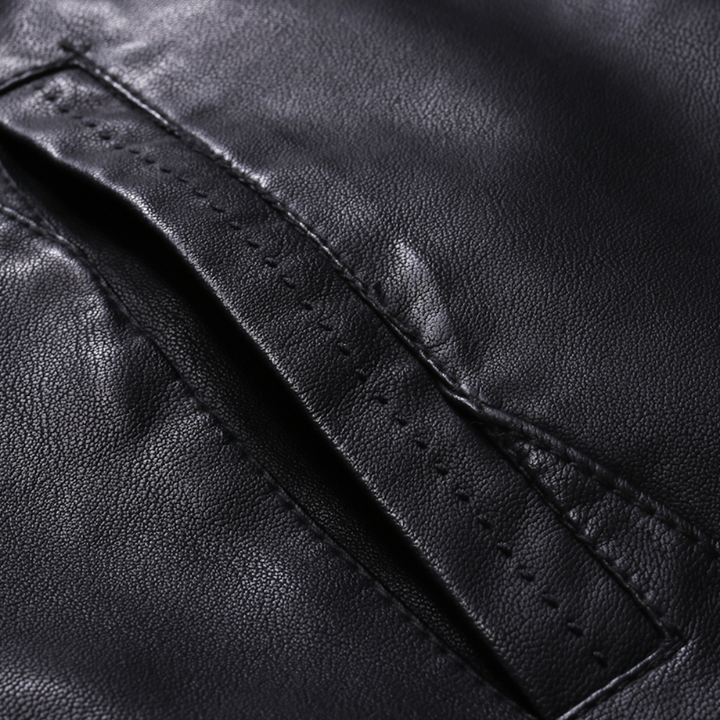 Magnus ™ | Sleek Leather Biker Jacket