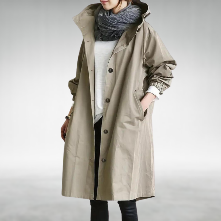 Megan™ | Stylish Windbreaker Trench Coat