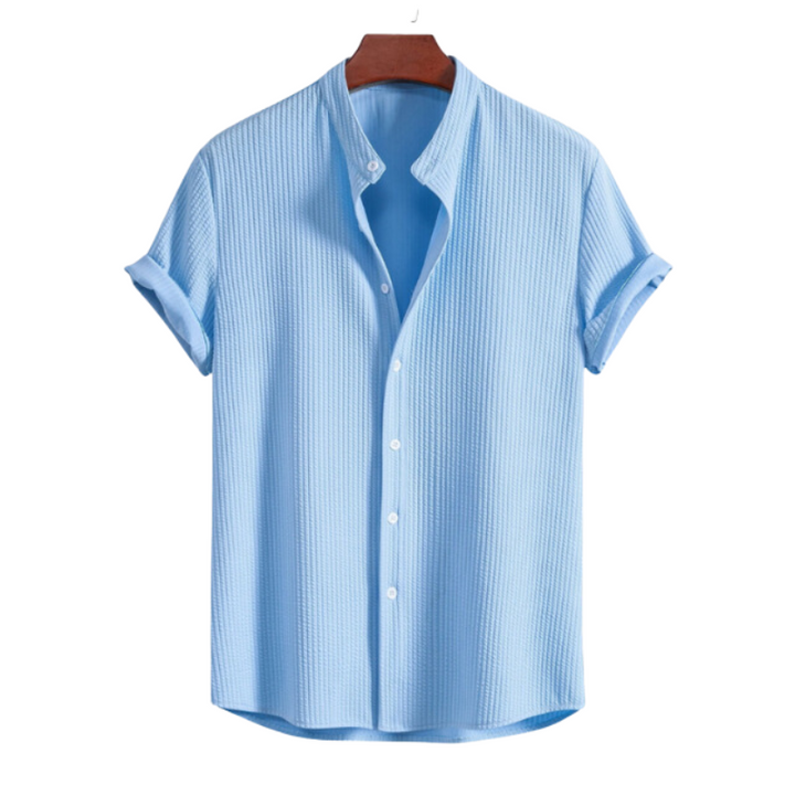 Carl ™ | Relaxed Fit Short Sleeve Button-Down Shirt