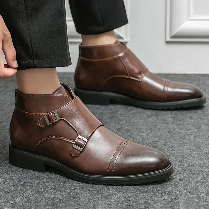 Jacob ™ | Stylish Double Monk Strap Boots