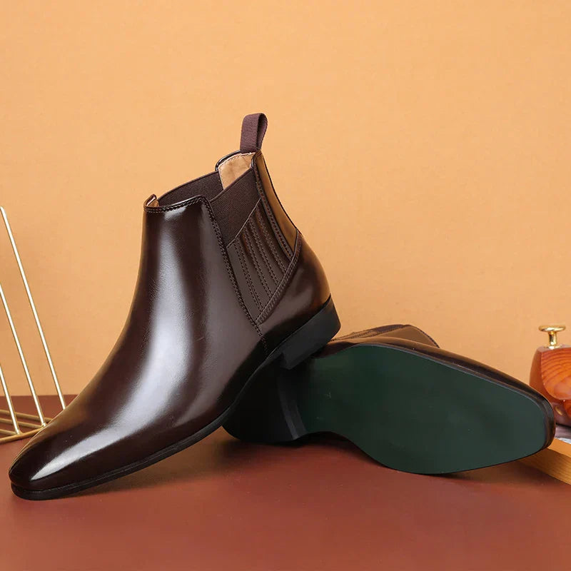 Frode ™ | Classic Leather Ankle Boots