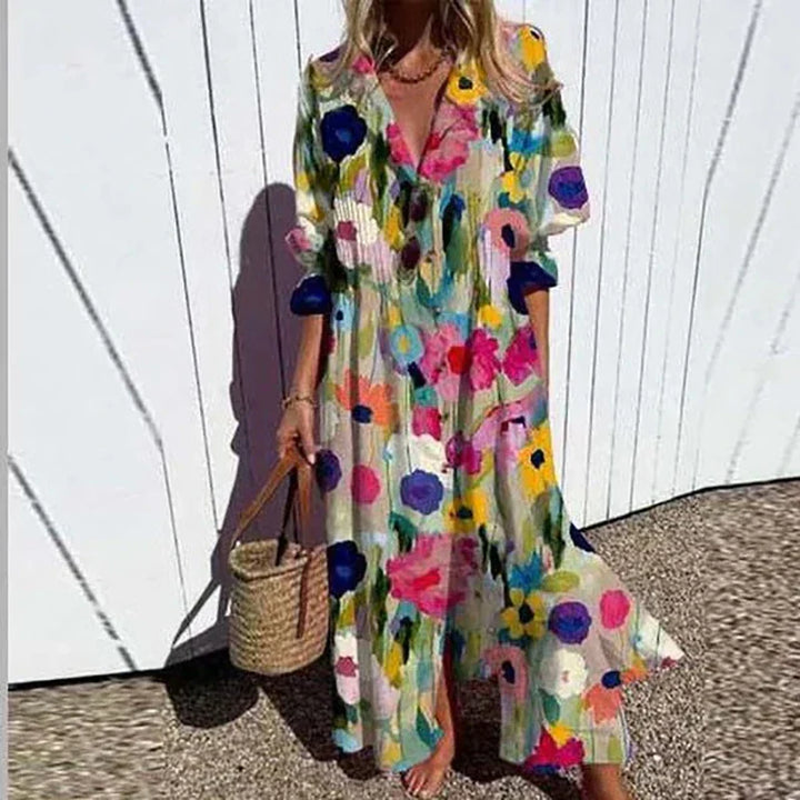 Enine - Flattering Boho Dress