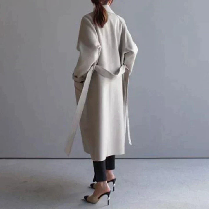 Kaitlyn™ | Elegant Wool-Blend Long Coat