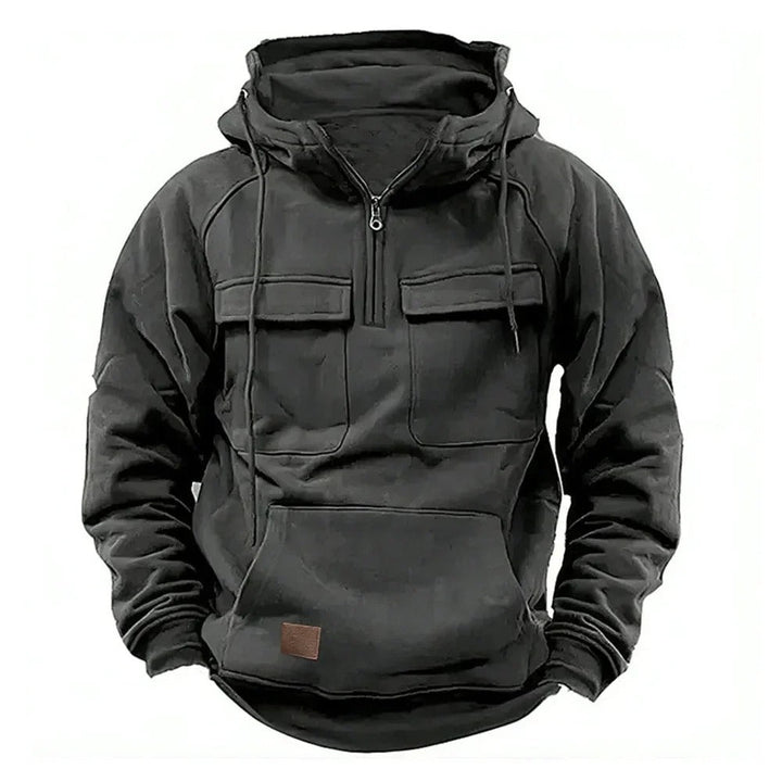 Heino ™ | Stylish Zip-Up Utility Hoodie