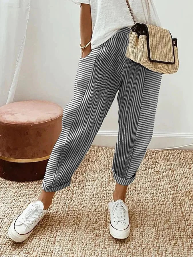 Faye™ | Striped Pants