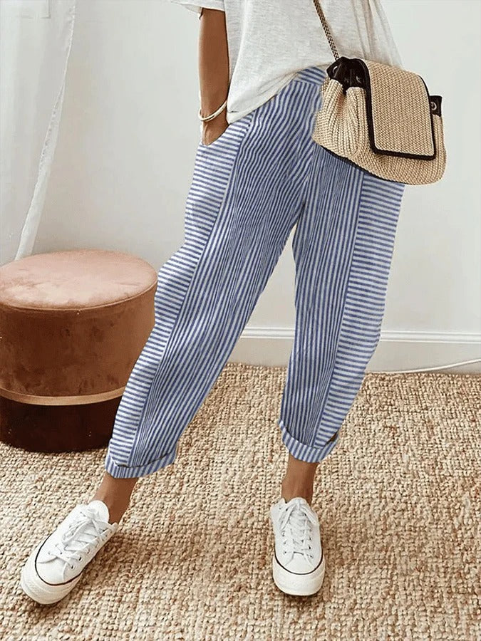 Faye™ | Striped Pants