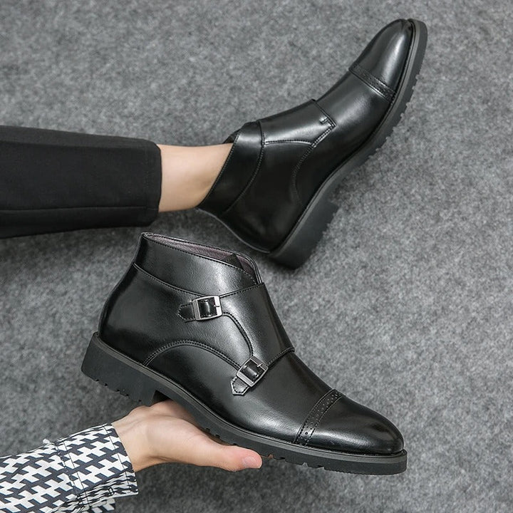 Jacob ™ | Stylish Double Monk Strap Boots