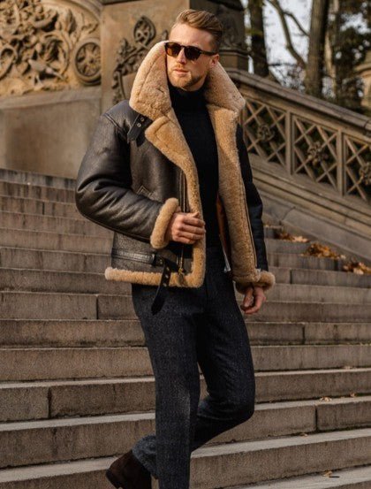 Kristian ™ | Premium Shearling Leather Jacket