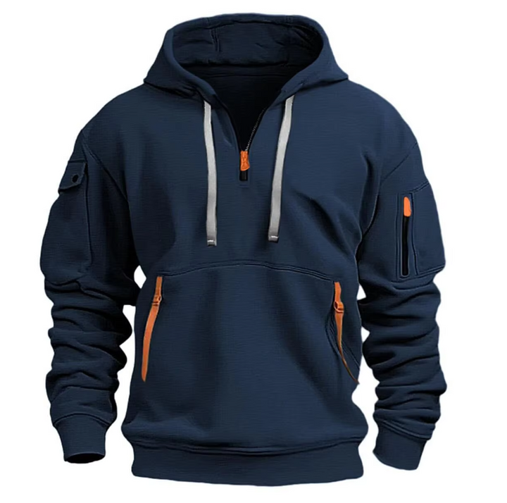 Bernhard™ | Stylish Zip-Up Hoodie with Utility Pockets