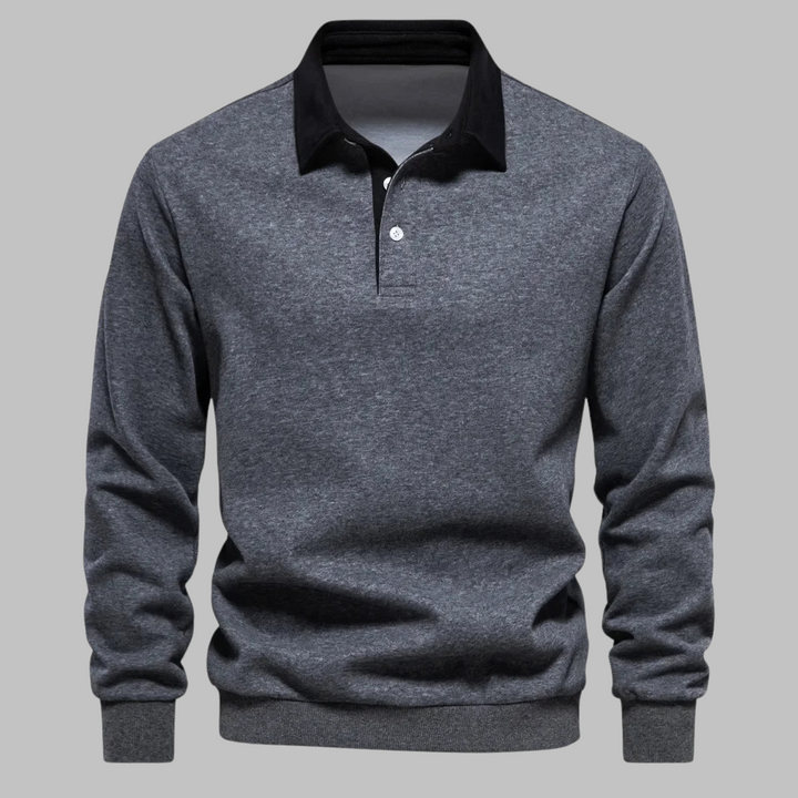 Baldur™ | Stylish Premium Polo Sweatshirt