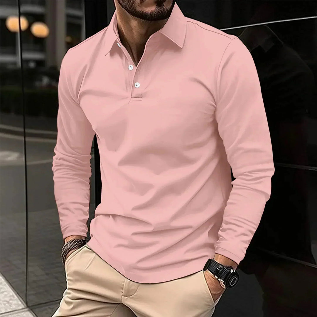 Friedrich™ | Stylish Casual Long-Sleeve Polo